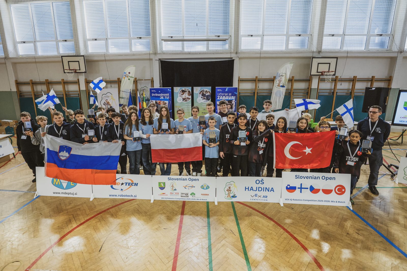 Slovenian Open VEX IQ Mix & Match 2026 in Hajdina – photo 1 of 10